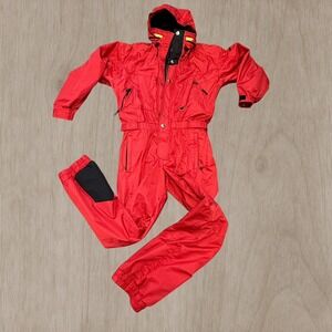 Obermeyer Ski Suit One Piece Snowsuit Jumpsuit Snowboard Mens Red Medium